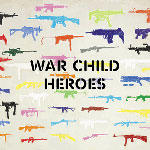 War Childin "Heroes"-albumin etukannessa vaaleata taustaa vasten piirretty runsaasti kaikenlaisia konetuliaseita. Kuvan keskellä mustalla värillä ja pelkistetyin kirjaimin organisaation nimi ja sen alla "Heroes"-sana.