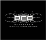 "Electronic Violence Phenomena" -albumin etukannessa musta pohjaväri ja sen keskellä bändin logo valkoisella värillä ja vaaleanharmain rönsyin koristeltuna. Logon alla pienellä präntillä albumin nimi.