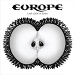 Europen albumin "Last Look At Eden" kannessa valkoinen atusta ja sen keskellä musta piirros hedelmästä, jolla karvainen pinta ja valkoiset keskiosat, jotka ovat kuin pelikuva toisistaan. Omenan tms. keskellä kaksi mustaa siementä. Omenan tms. yläpuolella 
