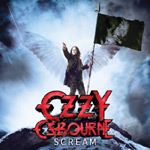 Ozzy Osbournen "Scream"-albumin kannessa näkyy Ozzy heiluttamassa mustaa lippua sinisen savupilven edessä. Mies osoittaa toisella kädellä eteensä. Hänen takanaan näkyy aavistuksen verran mustia sulkasiipiä. Kuvan alaosassa punaisin kirjaimin Ozzy Osbourne
